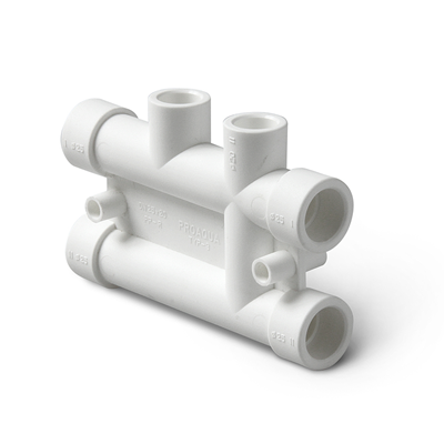 Распределительный блок полипропиленовый Pro Aqua для систем отопления и водоснабжения (PP-R)