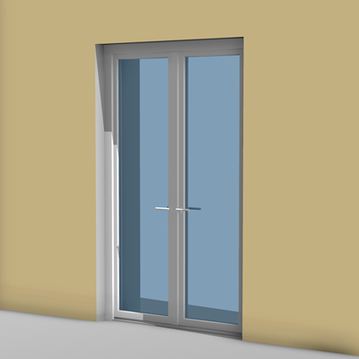 Elex 2-створчатая Дверь