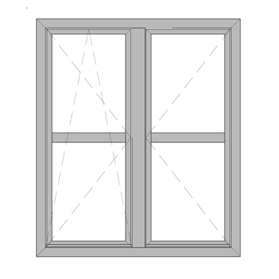 Окно комбинированное S54
